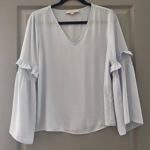 LOFT Light Blue Blouse